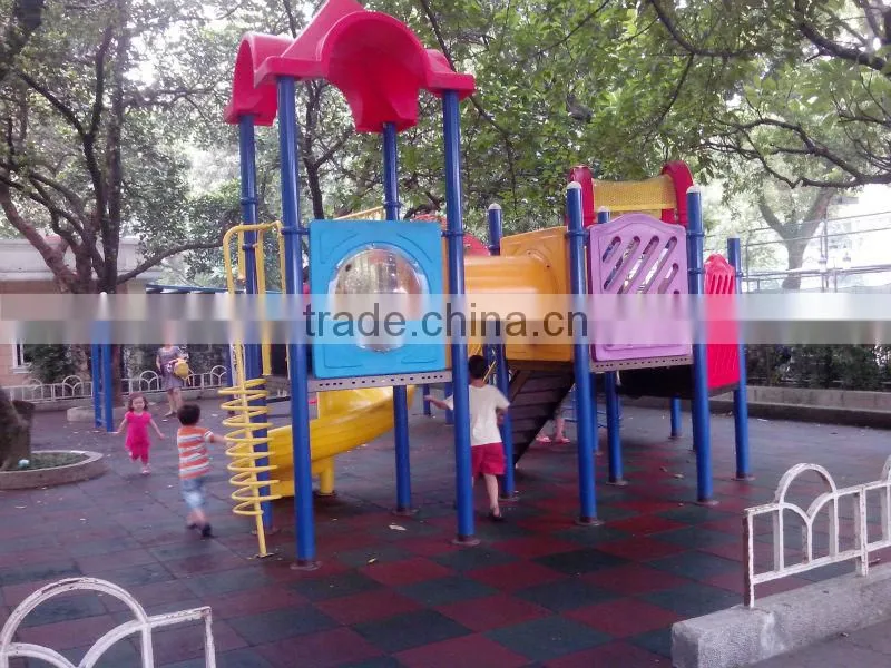 Castle Themed used kids outdoor playground equipment LT-2045A