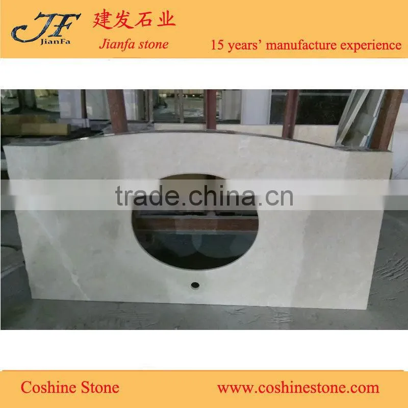 Turkish beige marble Ottoman Beige Marble Vanity tops