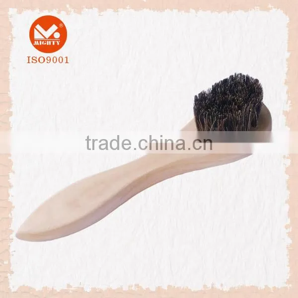 Wood Handle Bristle Shoe Polish Brush