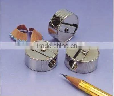 mini size aluminium office pencil sharpener
