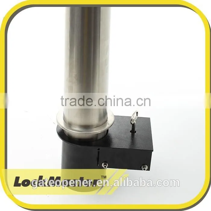 outdoor stainless steel removable roadway safety parking bollard