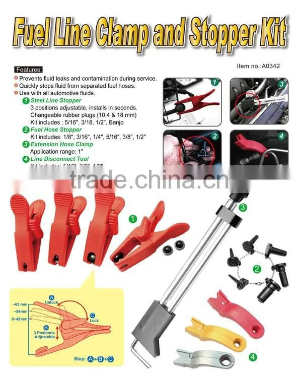 Fuel Line Clamp and Stopper Kit