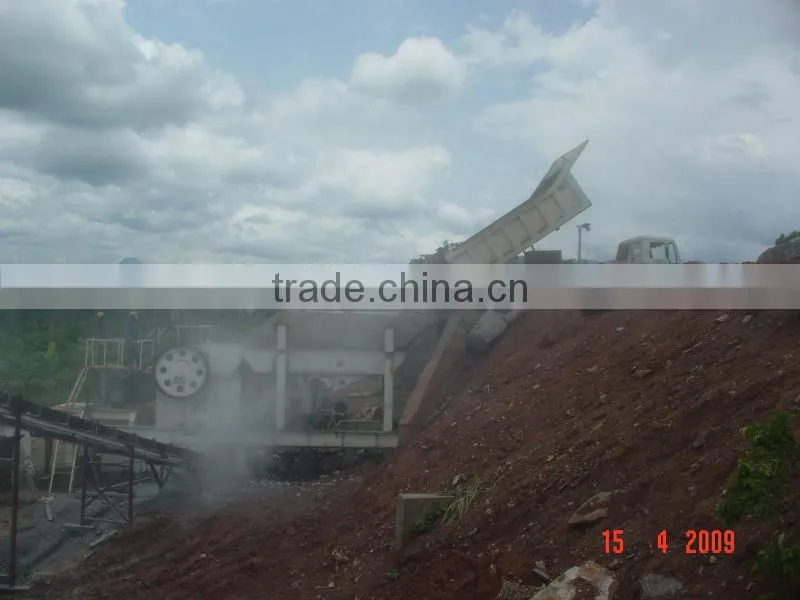 Hot Selling small integrated portable crusher plant 50tph