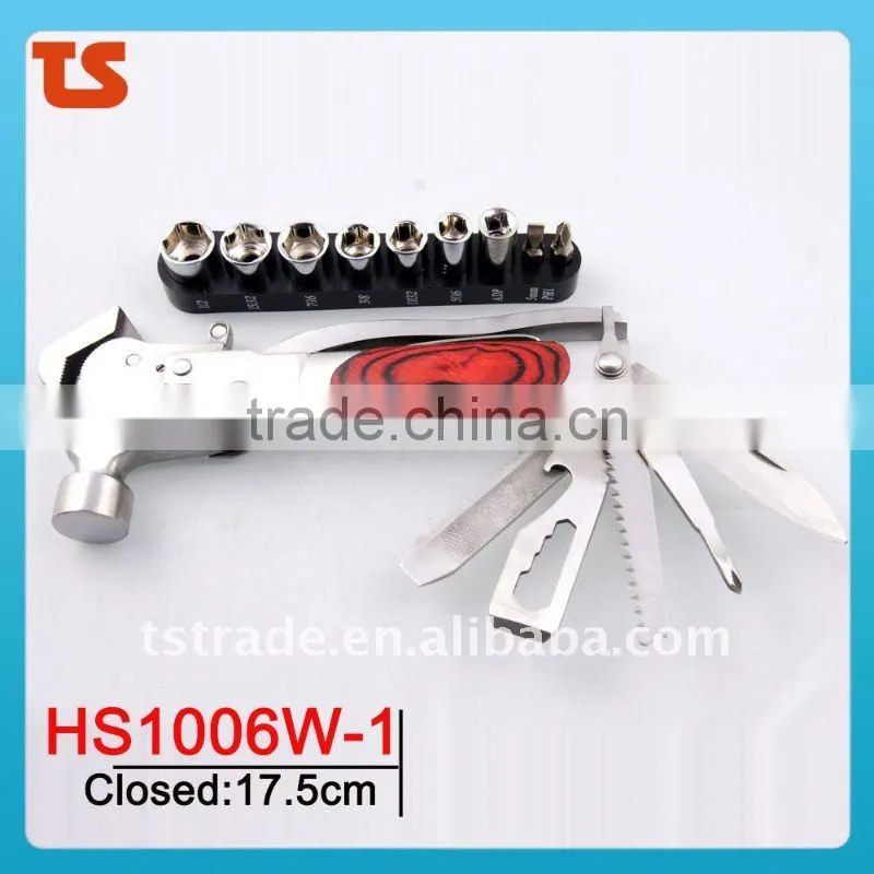 Hot Sell HS13A Hand tool and hardware multi tool promotion tool multi hammer