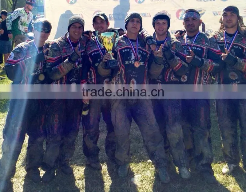 Newest free design top quality paintball jersey OEM custom sublimated /practice team cheap paintball jerseys