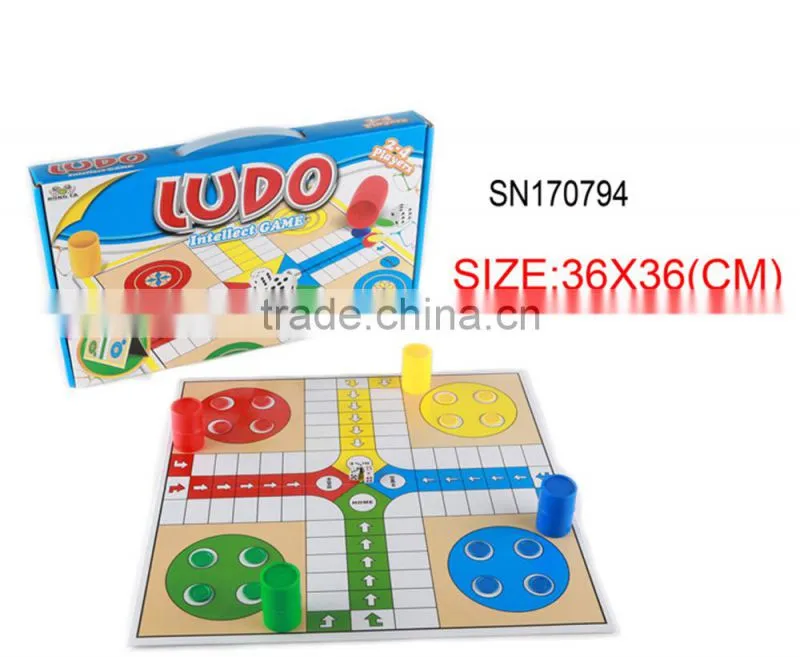 Hot Sale Paper Board Chess Kid Toys Ludo/Snake Game Toys