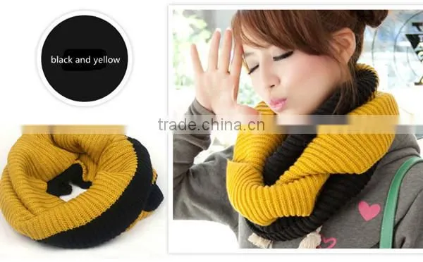1pc high quality Double color korean latest spandex winter warm Neck warmers,neckerchief,scarf