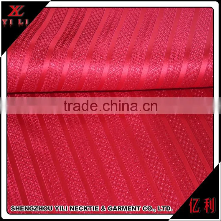 New design cheap polyester tie fancy fabric