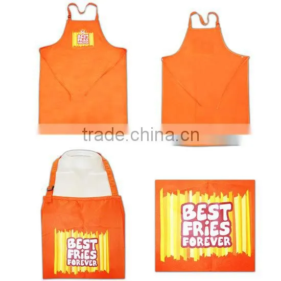 High quality cotton polyester best fancy hairdresser apron
