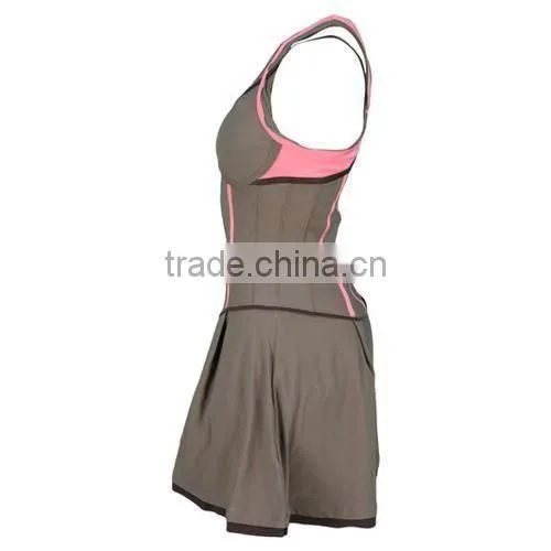 Hot Sale Custom Girls Women's Tennis Skirt Without Pockets Tennis Dress
