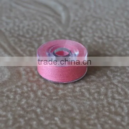 Plastic L Type White 75D/2 Prewound Bobbin