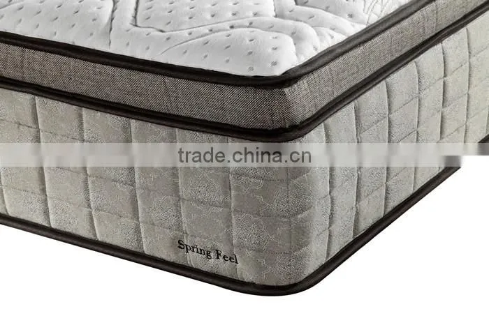 2016 Hot Sale High Quality furniture Topper Memory Foam bed Mattress