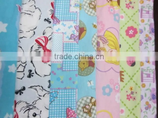 Printed Flannel Fabric