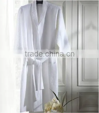 custom Adult waffle bathrobes