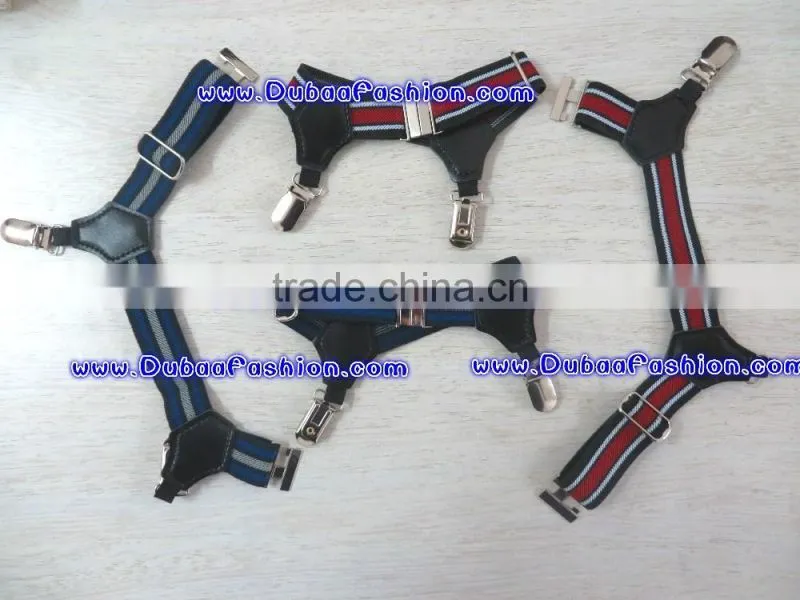 Sexy Vintage Stripe Men's Women Pin Sock Garters Grip Suspender Accessories