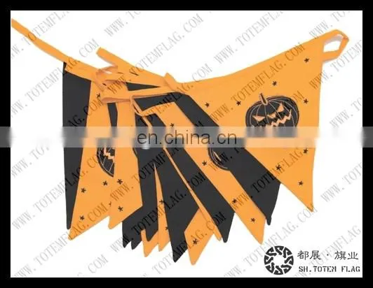 Block Style Bunting Flags