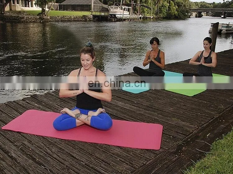 Wholesale Custom Private Label Print Eco-friendly PVC Yoga Mat