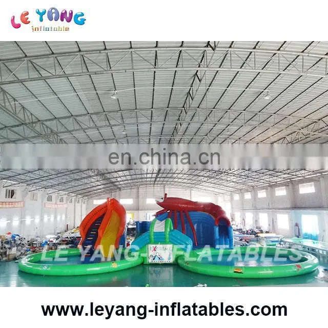 Big Lobster Amusment Park Game Equipment/ water slide For Kids