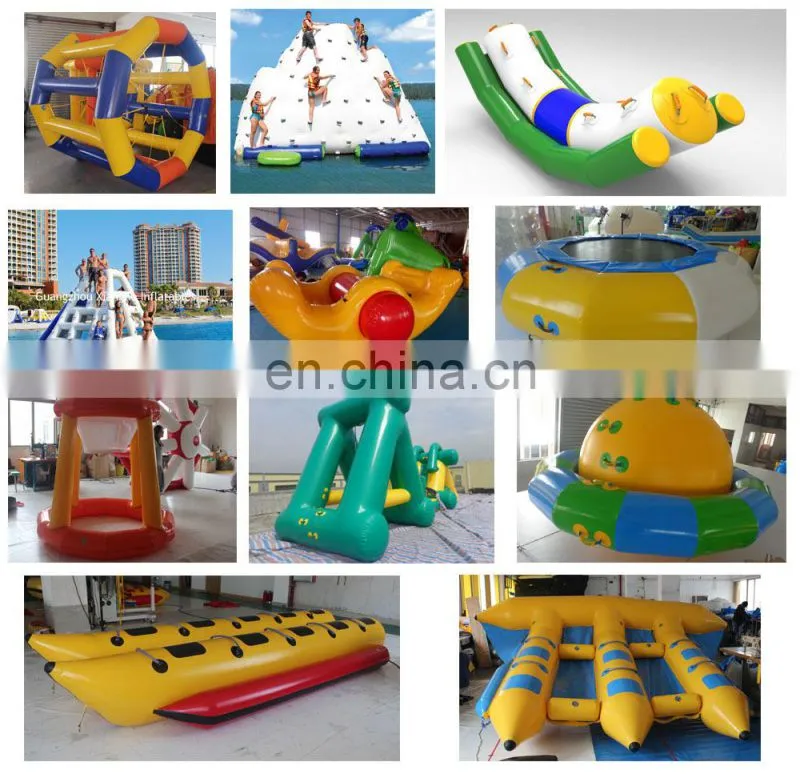 Water Play Equipment funny kids water game inflatable seesaw