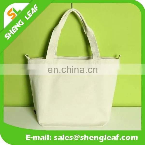Hot Sale Recyclable Fashion Promotional Plain cotton tote bag