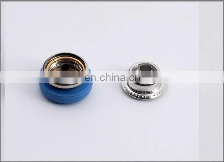 Round Plastic Nylon Cap Shank Snap Button for Coat BM10804