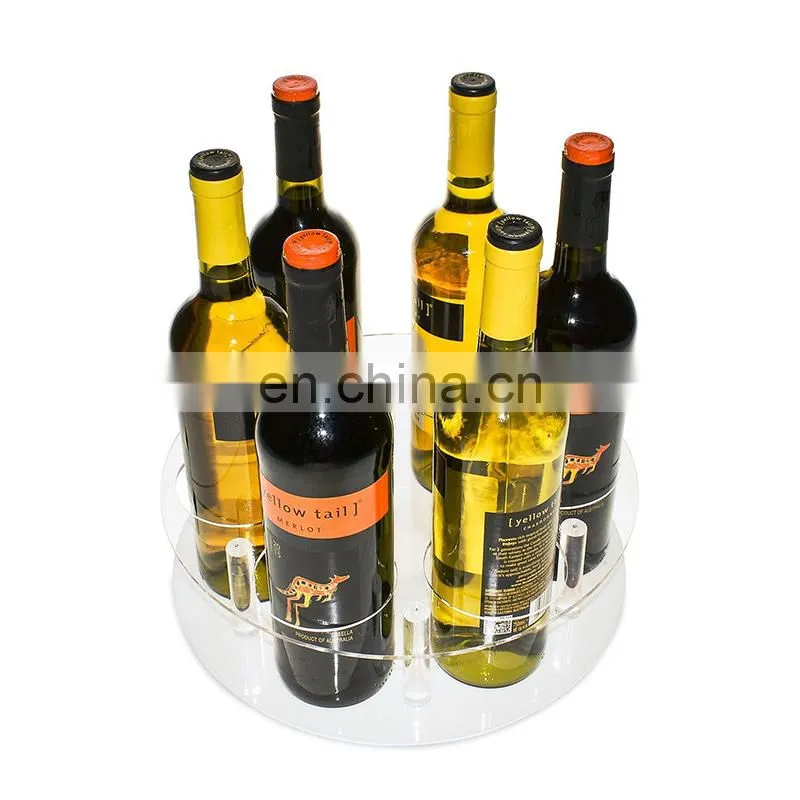Wholesale high quality custom acrylic wine holder