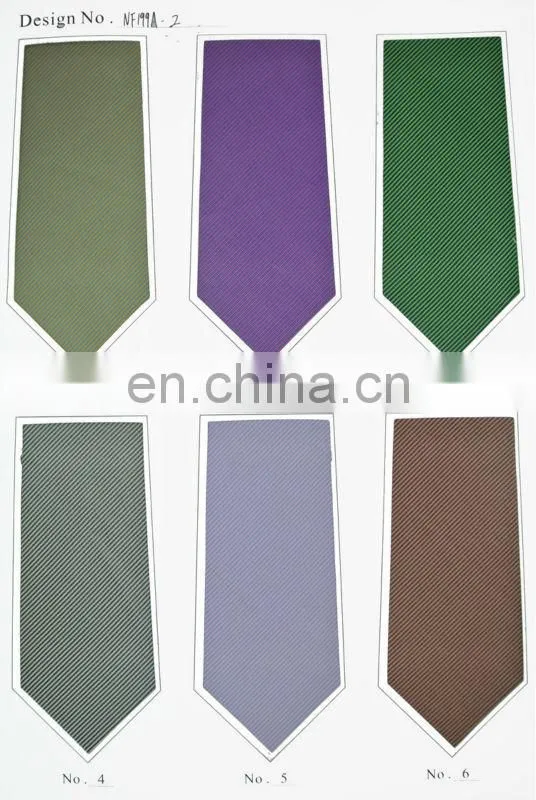 silk or polyester woven tie fabric