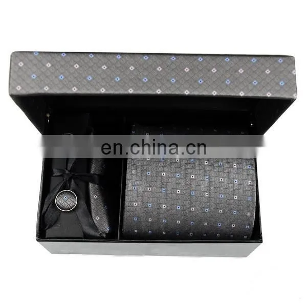 cheap tie gift boxes with fabric
