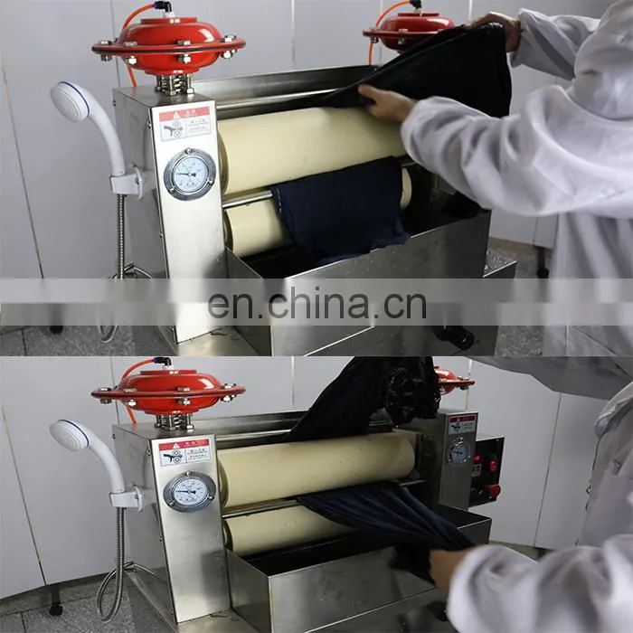 Laboratory Textile Padder Mangle Machine GT-D19