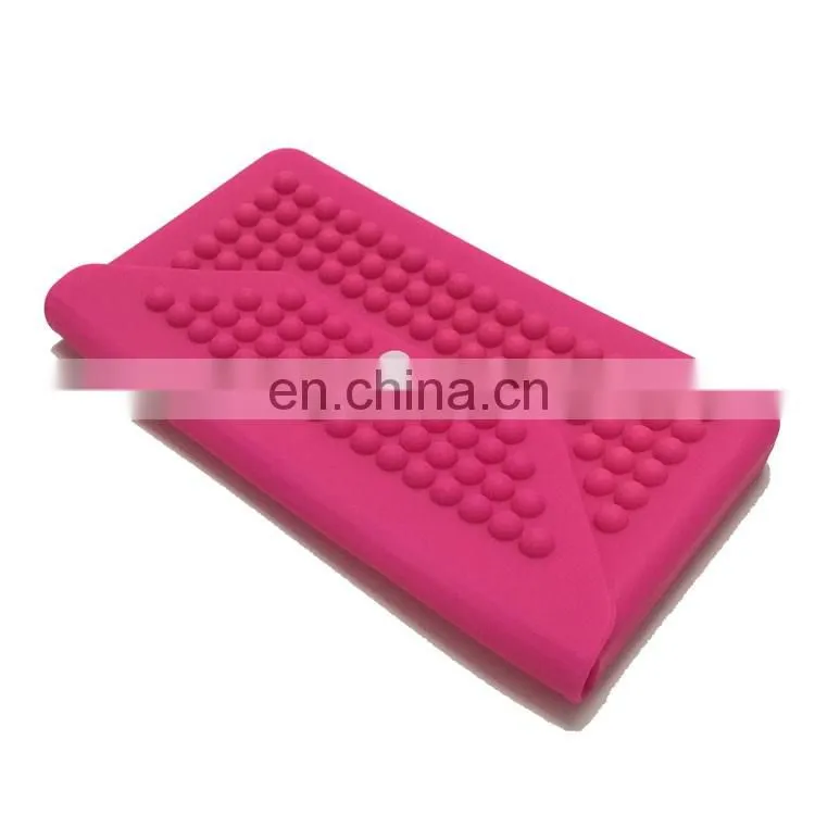 Luxury Clutch Cosmetic Lip Purse Ladies Fashion Rectangle Evening Wallet Custom Silicone Bags