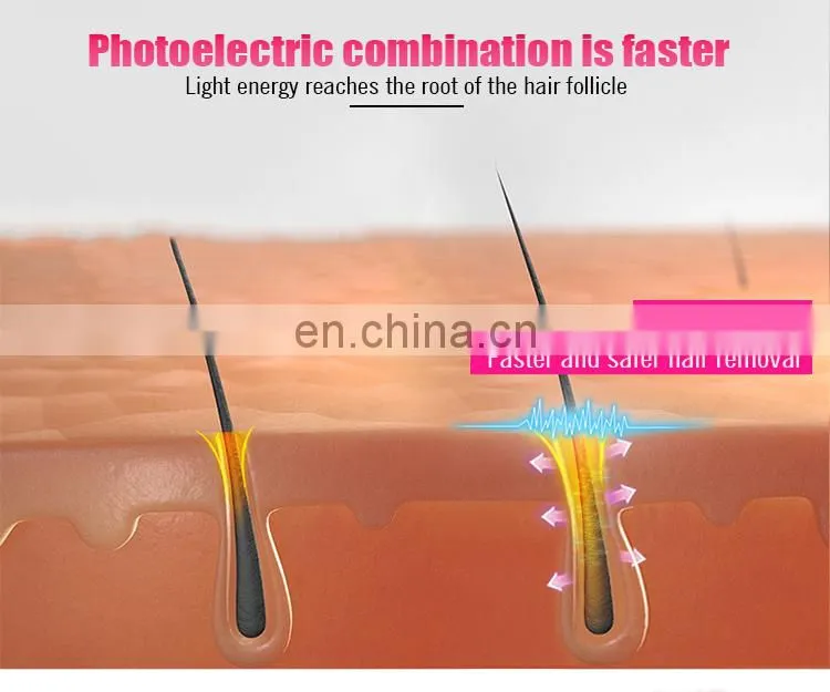 Automatical Mini Portable Hand Hold Permanent Home IPL Hair Removal Laser Machine