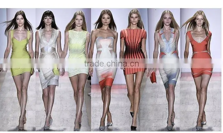 Summer dress 2015 new fashion women strap blue beige black V neck strap women sey mini evening party bandage Dresses Bandage Bod