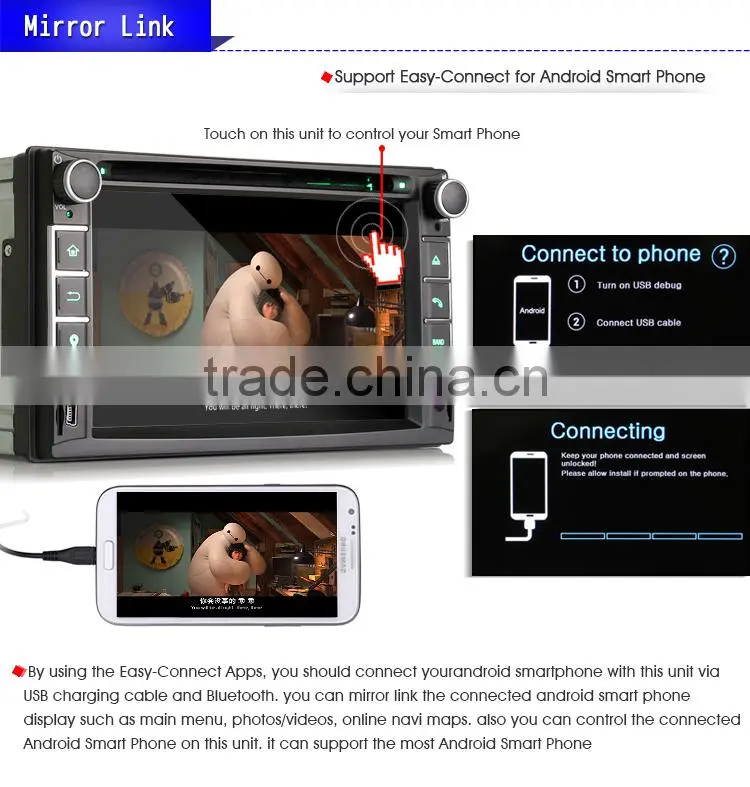 Erisin ES6536G 6.2" Touch Screen Car Stereo GPS Player