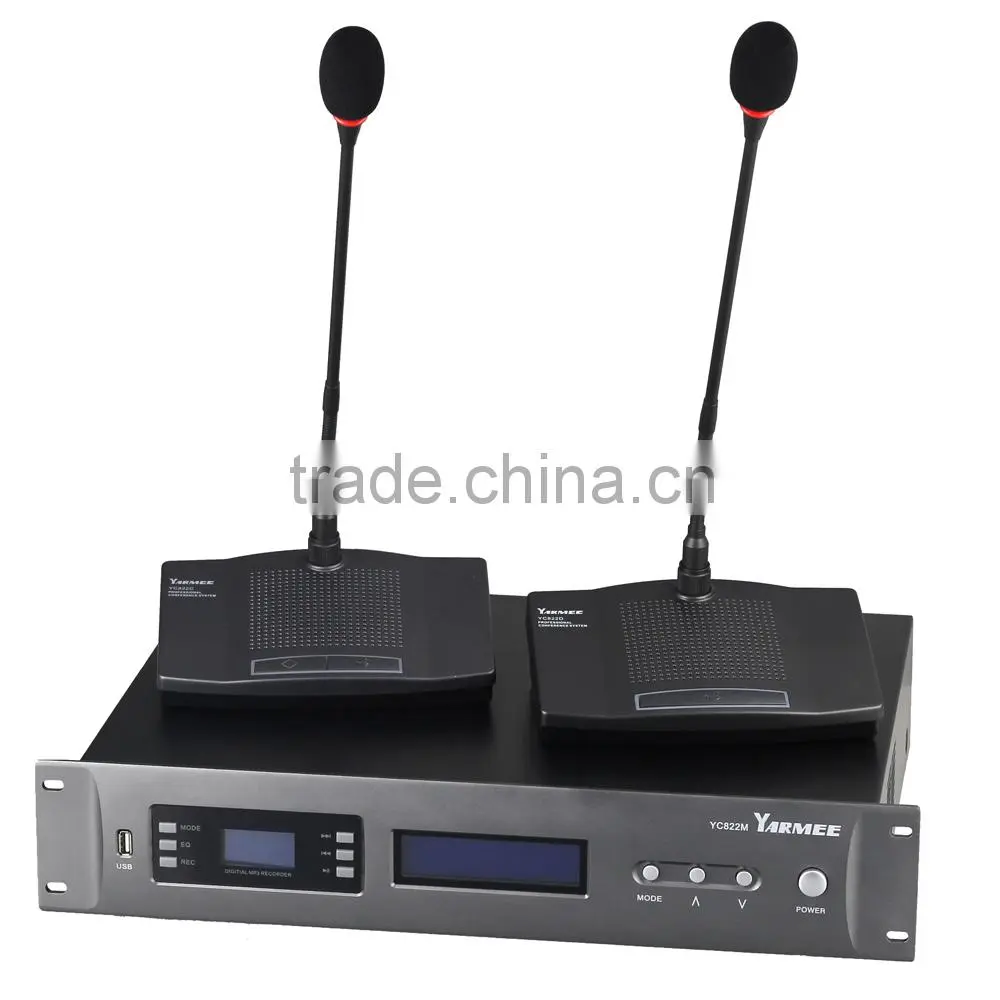 Professional conference microphone system with chairman microphone YC822--YARMEE
