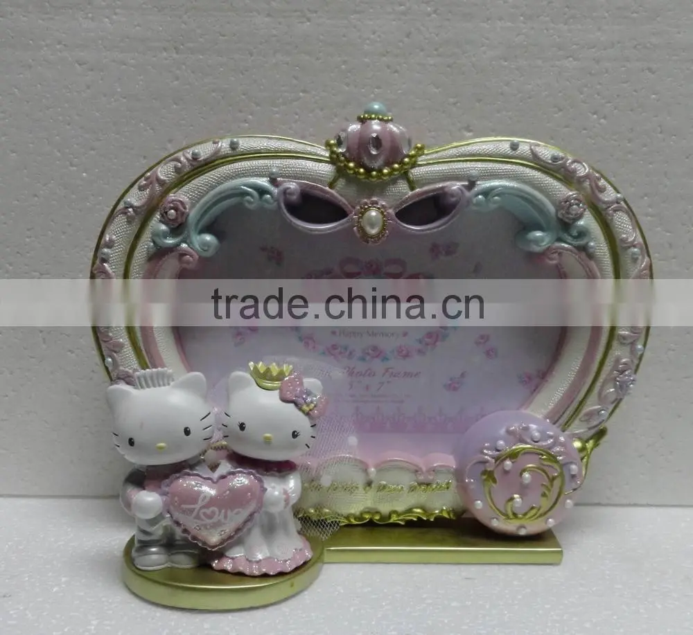 Fashion Wholesale Resin Photo Frame with Panda