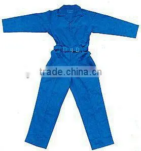 100%cotton one piece type uniform RF025