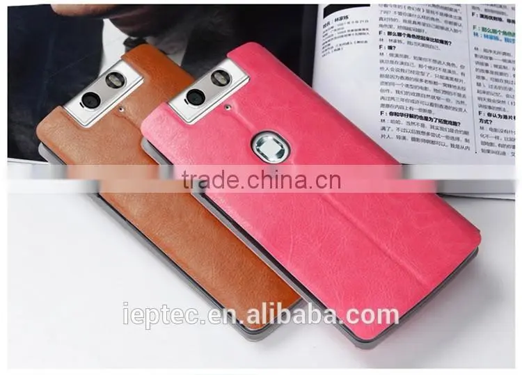 MOFi Case Celular Leather Housing for OPPO N3 N5207, Mobile Phone Coque Flip Back Cover for OPPO N5209