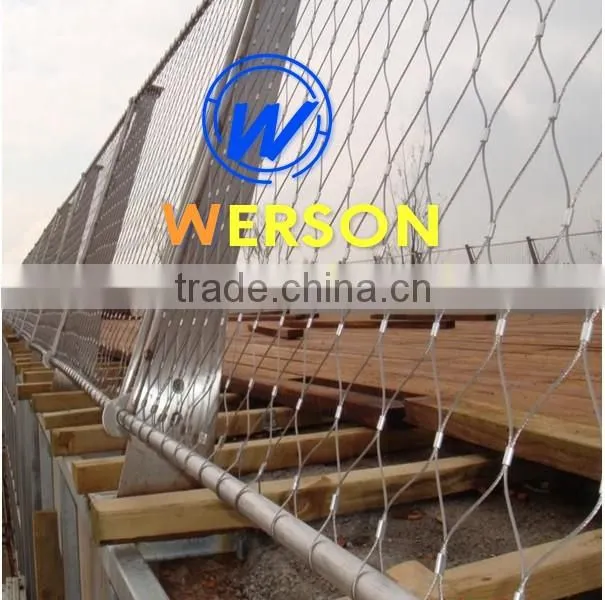 STAINLESS STEEL WEBNET for Zoo Enclosures, Tensile Structure | generalmesh