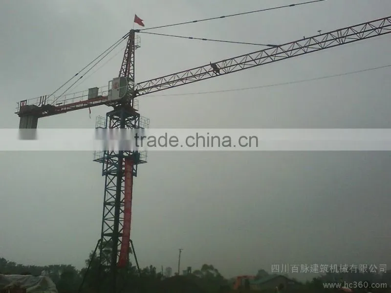 tower crane low price PT80 (5513) Flat Top Tower Crane