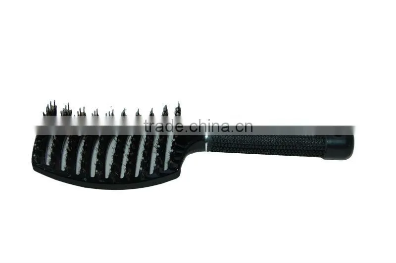 2015 fashional facotry custom curved vent hair brush
