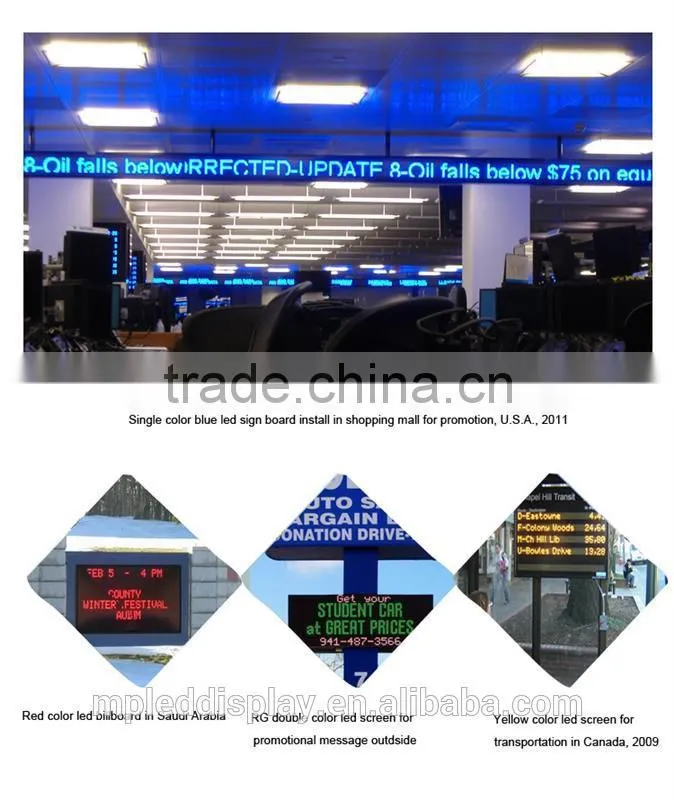 Outdoor P10 32*16 led module billboard in Nova control system