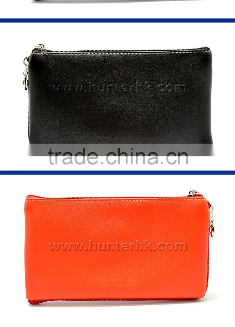 Classical Zippered Wallet For Samsung Note2