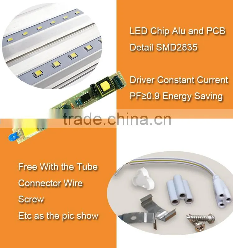 China Zhejiang Manufacturer 12W 18W 24W LED Tube Light T8