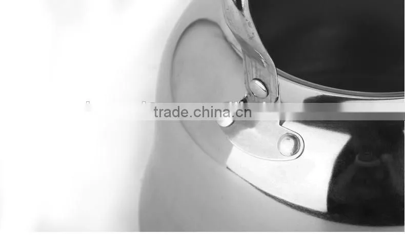 stainless steel Automatic whistling gas water kettle/ water pitcher/ jug silver