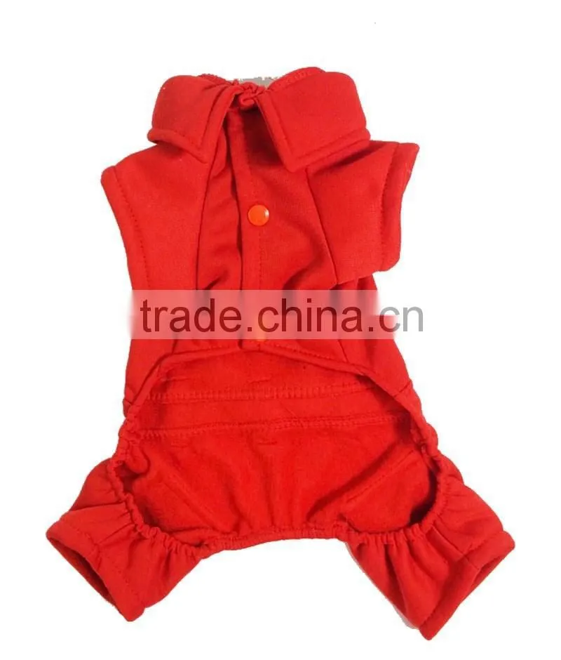 200 pcs sold in one Day Fit for Spring and Autumn USA Air Force Printed Red Dog Fleece Pet Clothes
