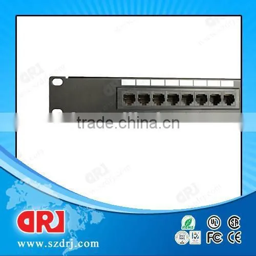 Cat6 UTP 16 ports systimax patch panel bnc patch panel