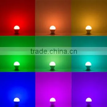 2014 E27/e26/b22 Smart Wifi Led Bulb Color Change Led Bulb Wifi Color Change Led Bulb