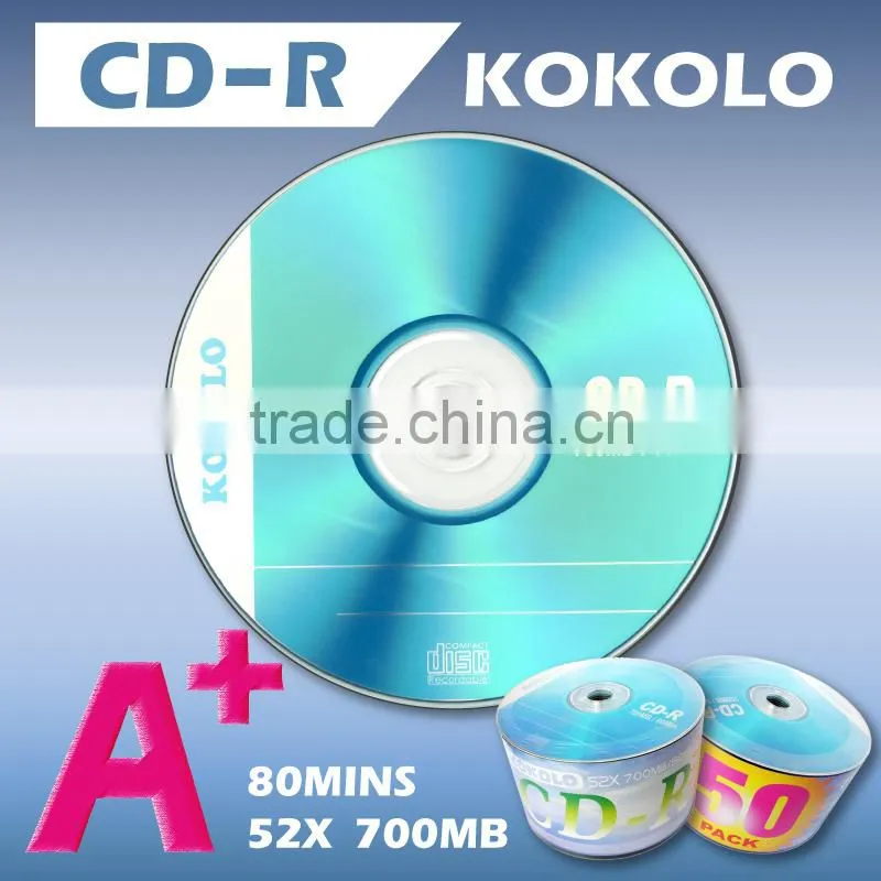 Taiwan A + Red Printable CD, original blank cd printing