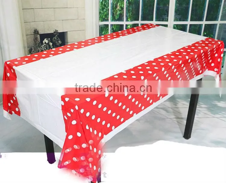 Plastic Tablecloth Wedding Birthday Party Supplies
