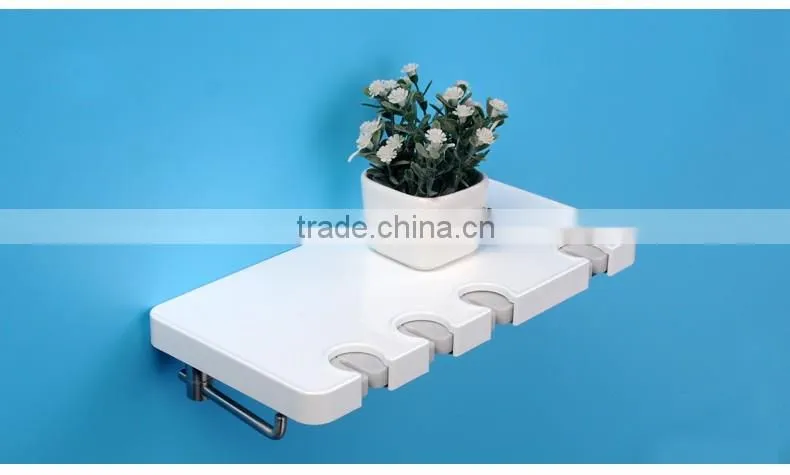2016 Best seller wall mounted toothbrush holder with shelf